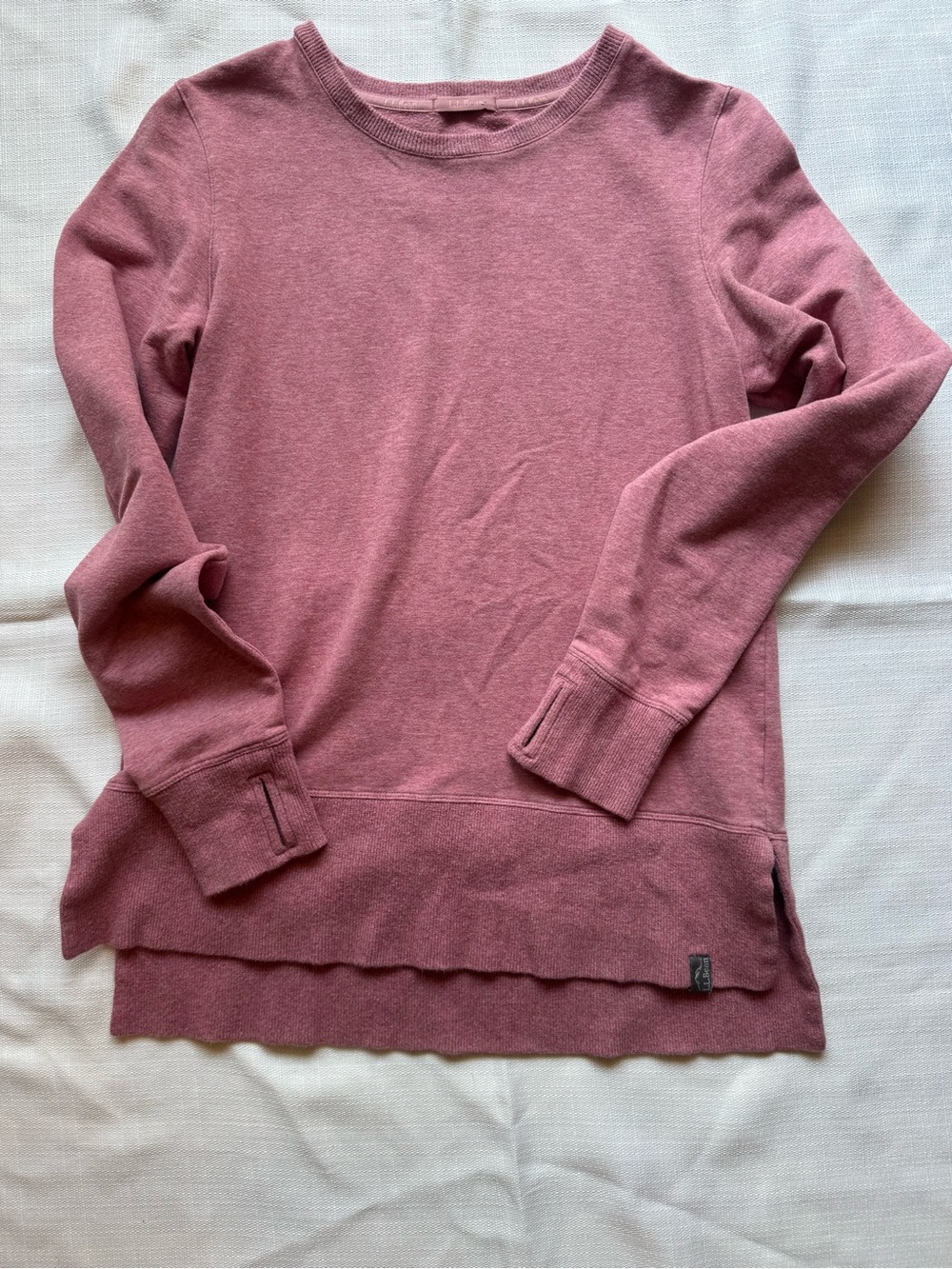 L.L. Bean Mauve Crewneck Sweater
